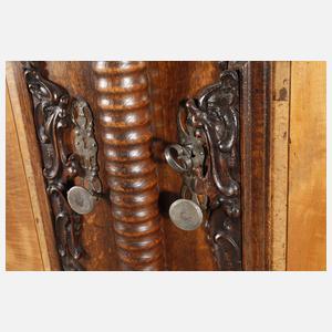 Dielenschrank Renaissance datiert 1672