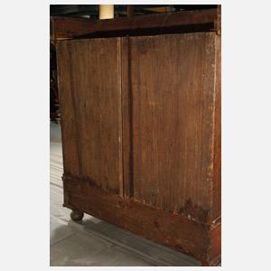 Dielenschrank Renaissance datiert 1672