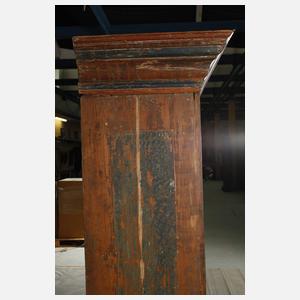 Bemalter barocker Hallenschrank