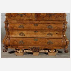 Aufsatzschrank barock