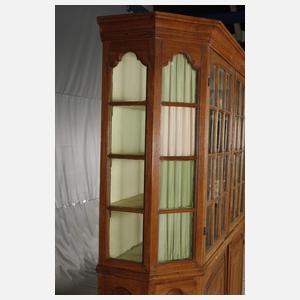 Aufsatzvitrine barock