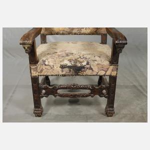 Schwerer Barocksessel