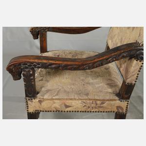 Schwerer Barocksessel