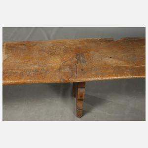 Große Sitzbank barock