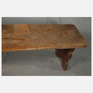 Große Sitzbank barock