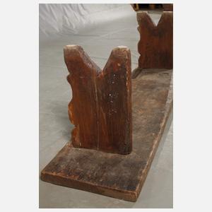 Große Sitzbank barock