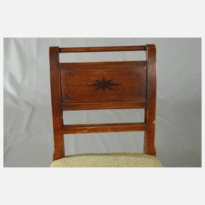Paar Stühle Biedermeier