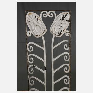 Paar Fenstergitter Jugendstil