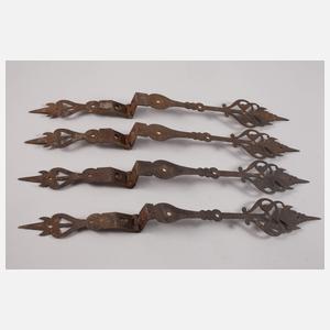 Konvolut antike Möbelbeschläge