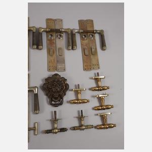 Konvolut Türbeschläge