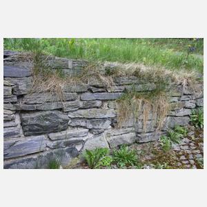 Trockenmauer Theumaer Fruchtschiefer