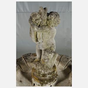 Springbrunnen Kalkstein