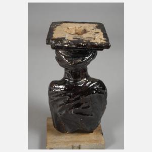 Figürliche Ofenkachel