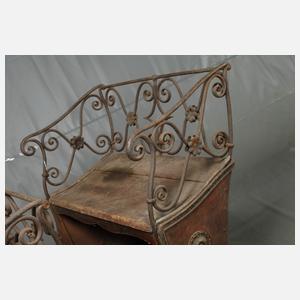 Historischer Pferdeschlitten