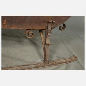 Historischer Pferdeschlitten