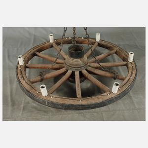 Paar große Radleuchter