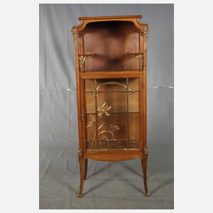 Seltene Jugendstilvitrine