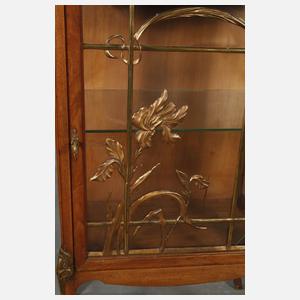 Seltene Jugendstilvitrine