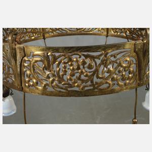 Großer Deckenlüster Jugendstil