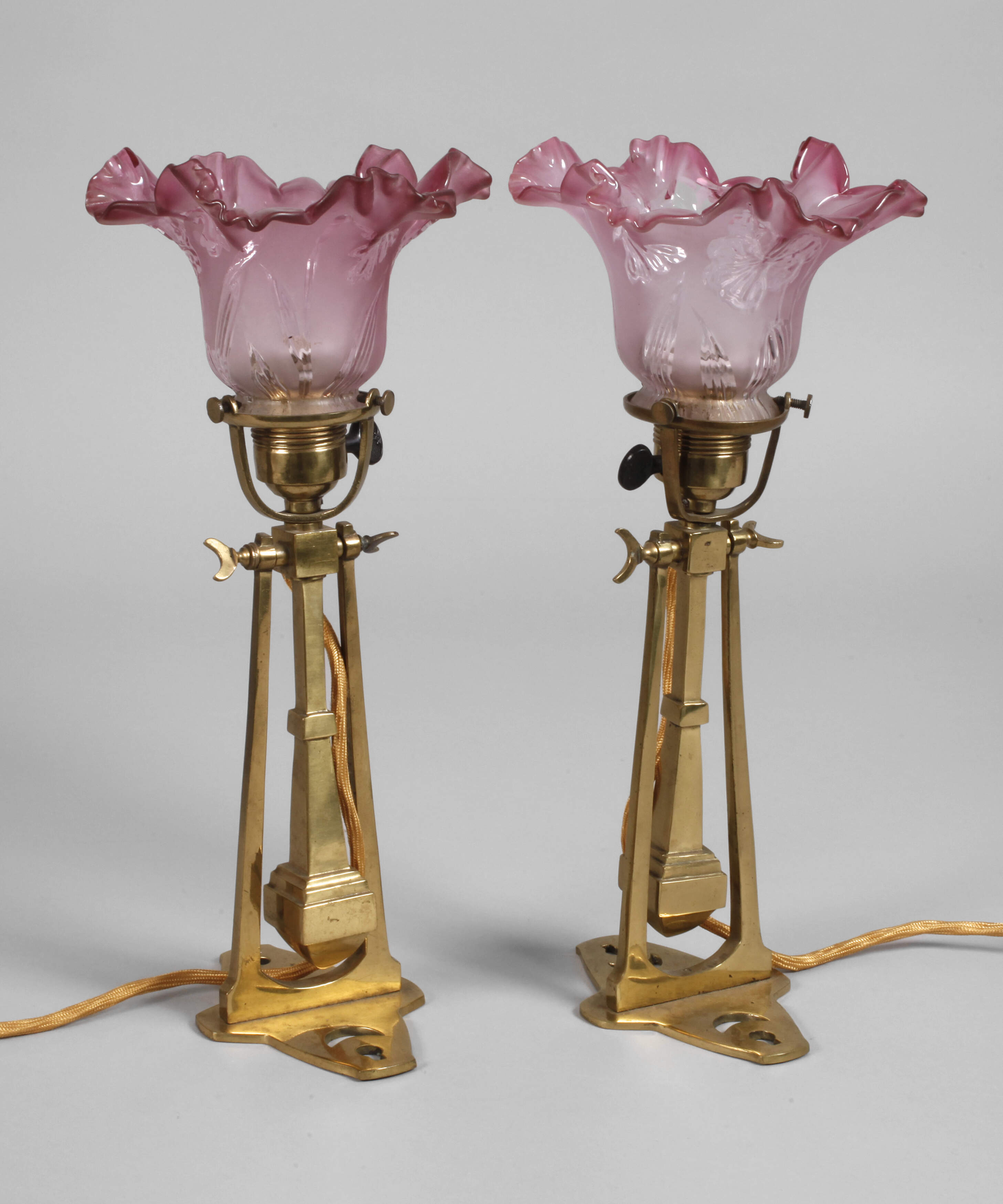 Paar Jugendstil-Leuchten