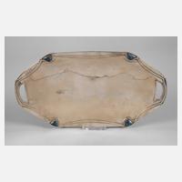 Silberschale mit Dumortierit111