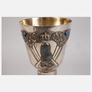 Silberpokal Jugendstil