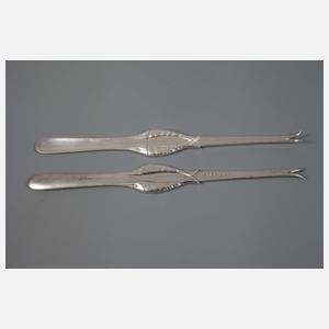 Silber sechs Hummergabeln Georg Jensen