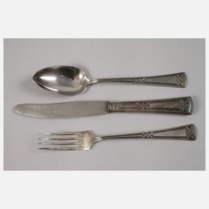 Jugendstilbesteck H. A. Erbe Schmalkalden