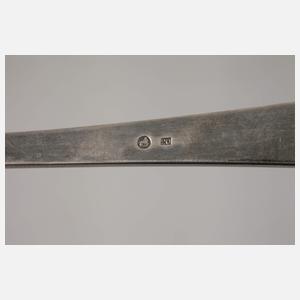 Jugendstilbesteck H. A. Erbe Schmalkalden