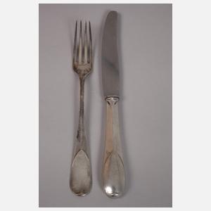 Silber Speisebesteck
