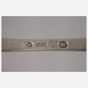 Silber drei Vorlegeteile Dänemark