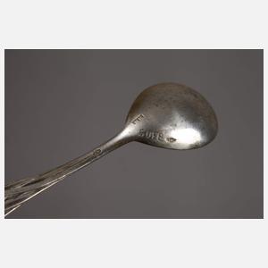 Silber Paar Gewürzlöffelchen