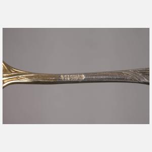 Bruckmann sechs Eislöffel Weltausstellung