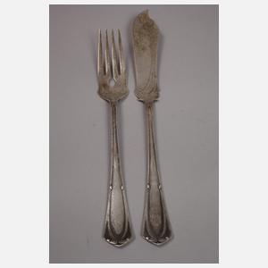 Silber Fischbesteck Peter Behrens