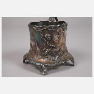 WMF Geislingen fünf Teeglashalter