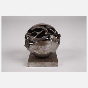 Edgar Brandt Briefbeschwerer "Boule de Gui"