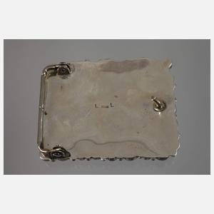 Gürtelschließe mit Steinbesatz