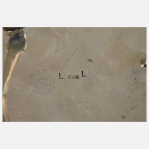 Gürtelschließe mit Steinbesatz