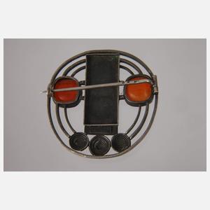 Krivankova Jugendstilbrosche