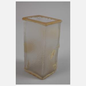 Daum Nancy Vase mit Mohnblüte