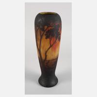 Daum Nancy Vase Landschaftsdekor111