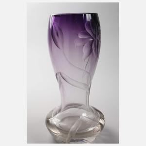 Moser Karlsbad Vase "Violettin"