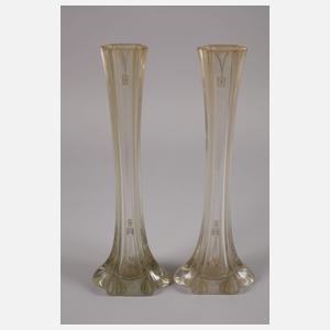 Paar Jugendstilvasen