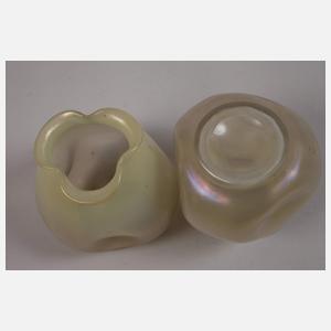 Paar Vasen Vasen Loetz Wwe.