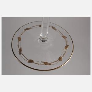 Moser Karlsbad Pokalglas "Rose"