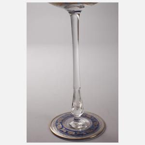 Josephinenhütte zwei Prunkgläser „Jodphur“