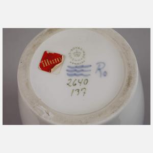 Kopenhagen Balustervase Narzissendekor