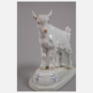 Meissen "Ziegenbock auf Napf, klein"