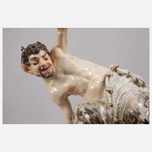 Meissen "Satyr und Nymphen"