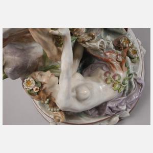 Meissen "Satyr und Nymphen"